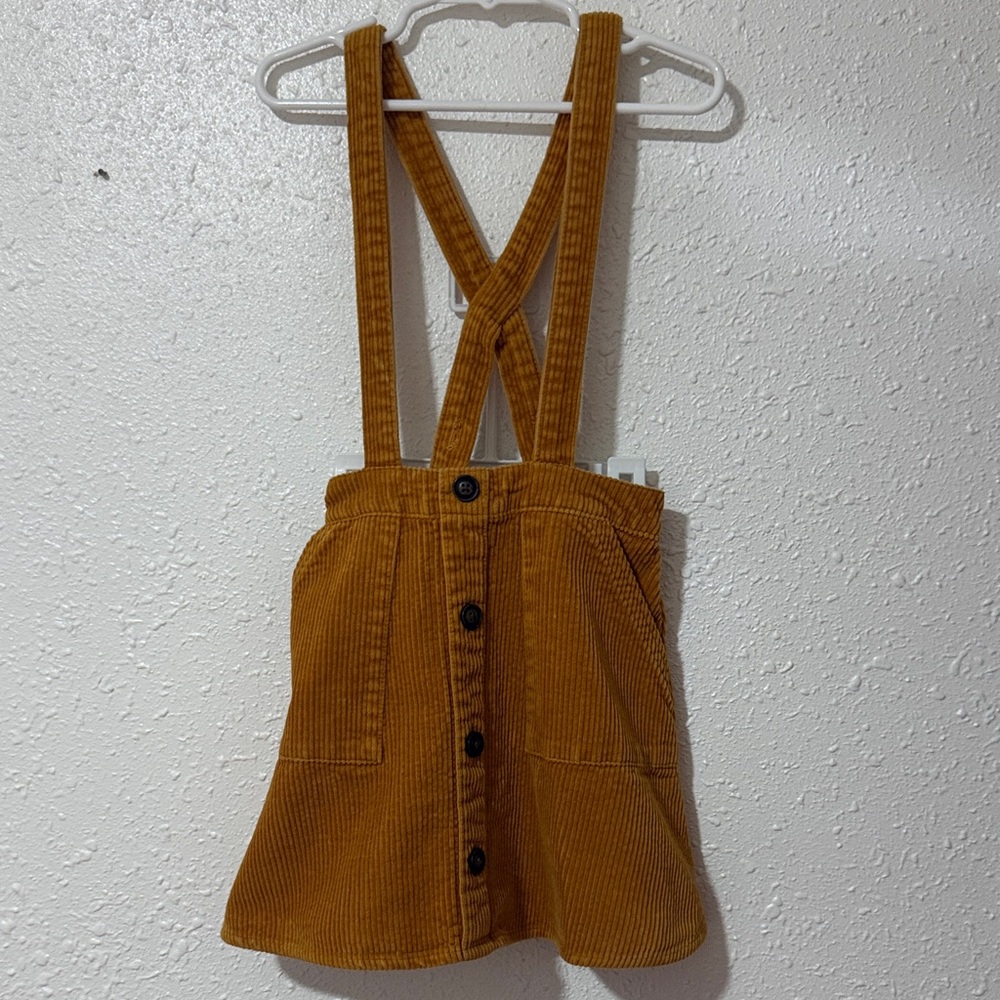 Art Class Mustard Corduroy Skirt